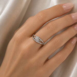 انگشتر نقره زنانه کد0012